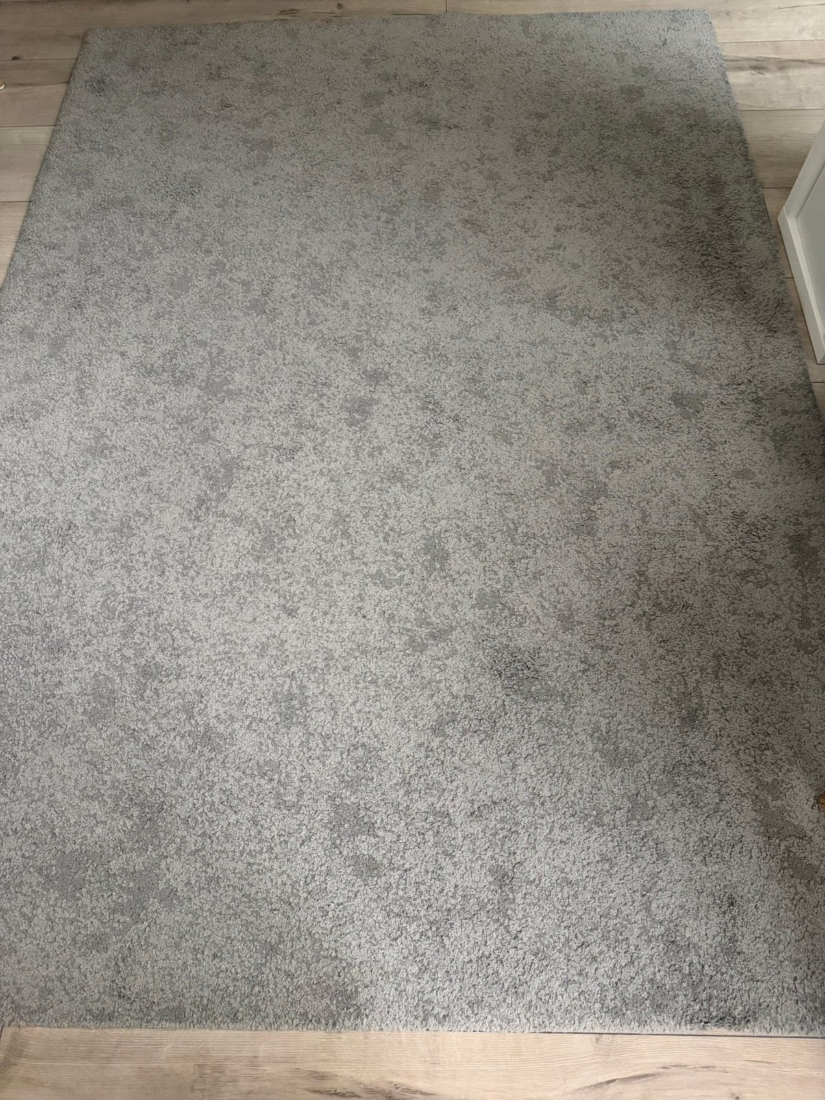 ⁠IKEA STOENSE kleed / vloerkleed - Grijs (170x240 cm)⁠, Ophalen, 150 tot 200 cm, 200 cm of meer, Zo goed als nieuw
