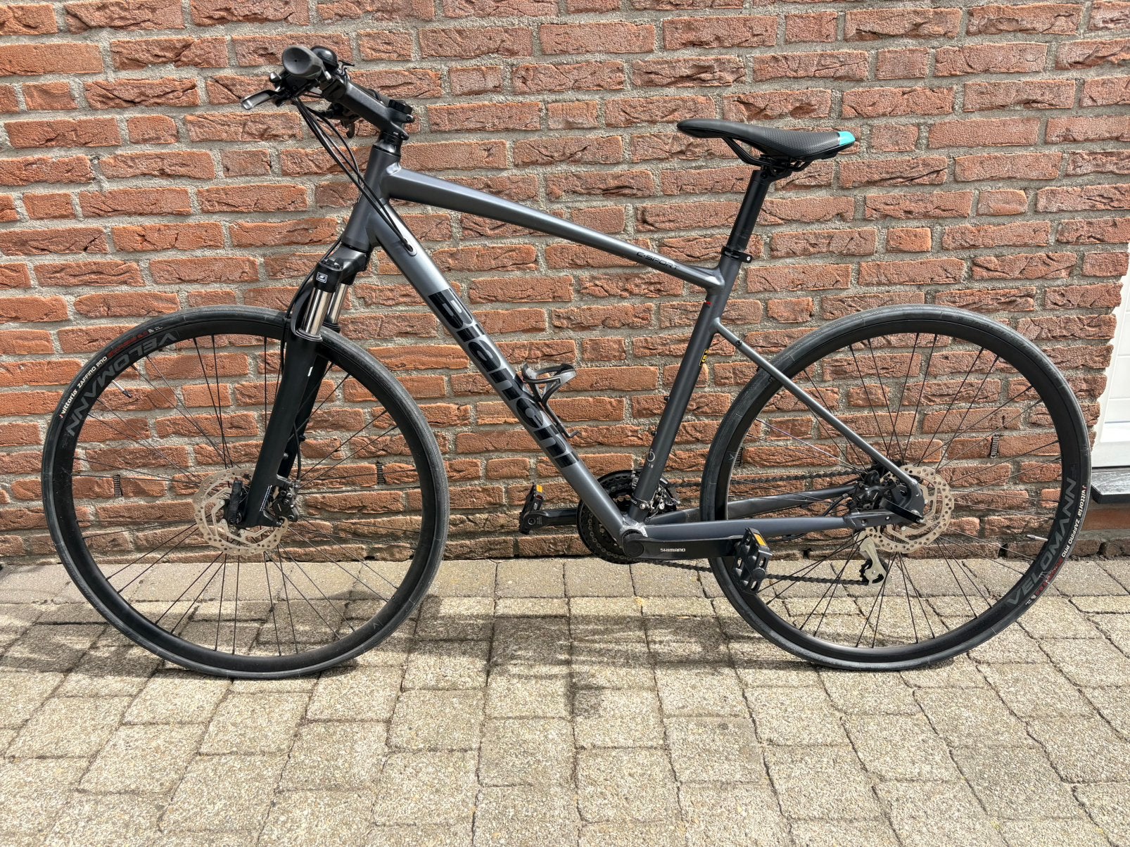 Bianchi racefiets Te Koop, Vering, 49 tot 53 cm, Zo goed als nieuw, Meer dan 20 versnellingen
