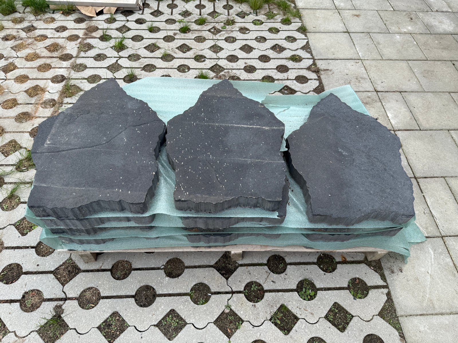 Tuin tegels/ stapstenen/ terras 12st GeoArdesia Alivo Milano, Ophalen, Nieuw, 5 tot 10 m², Beton