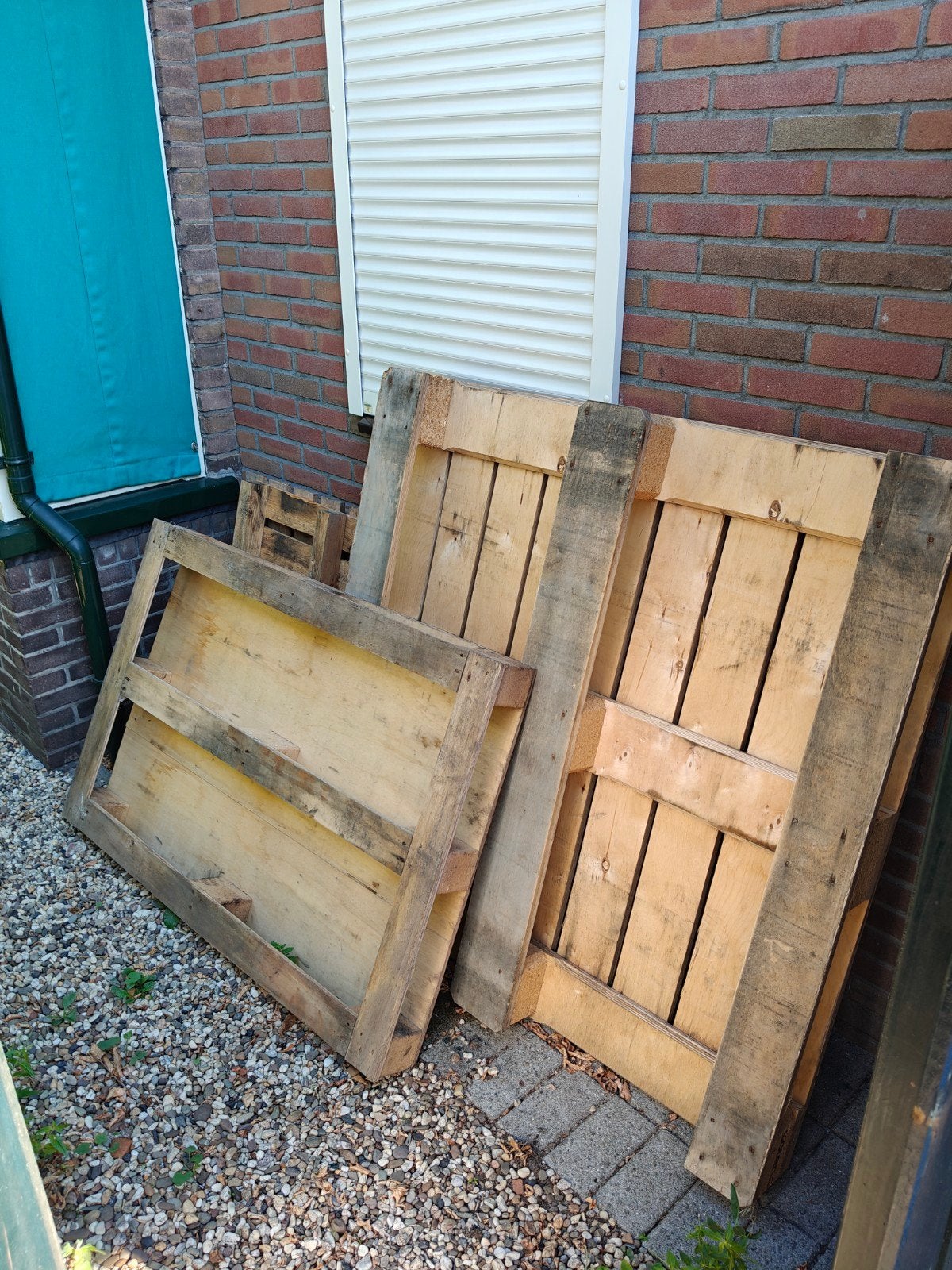 Pallet 120x120x14 cm - Gratis af te halen, Ophalen, Gebruikt, Minder dan 25 mm, Pallet