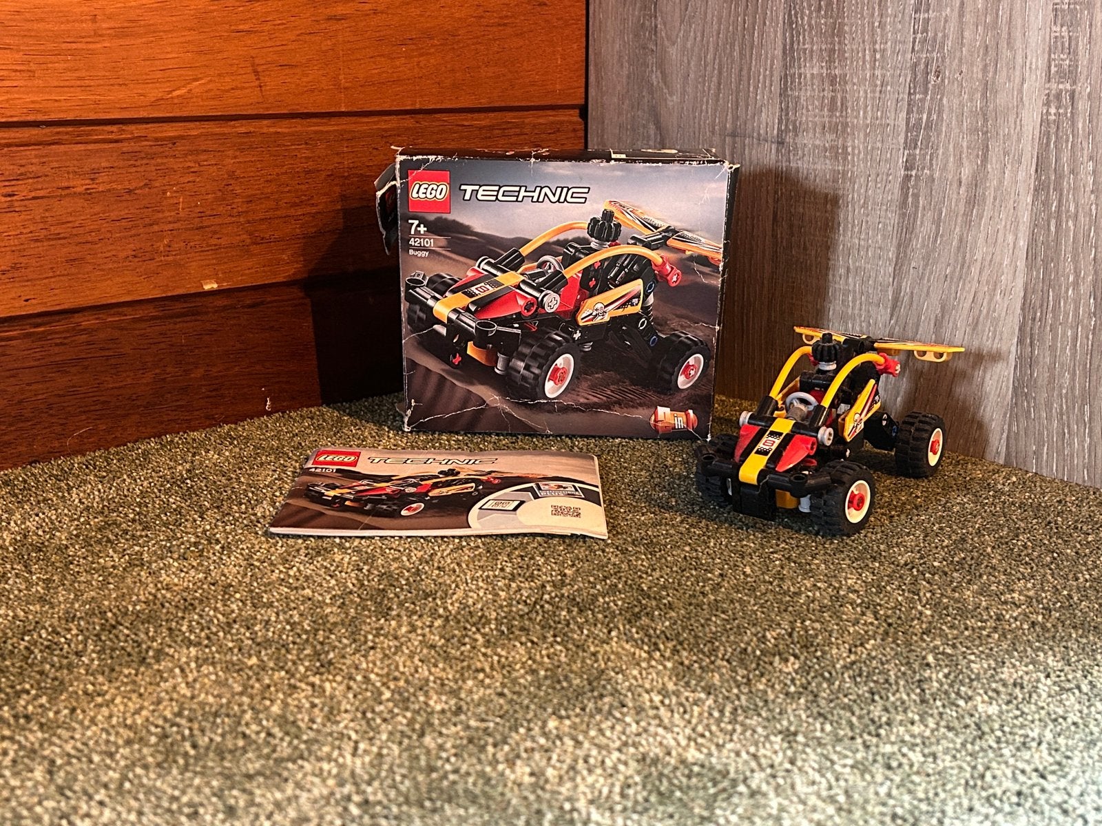 Lego technic buggy, G1, Ophalen of Verzenden, Zo goed als nieuw