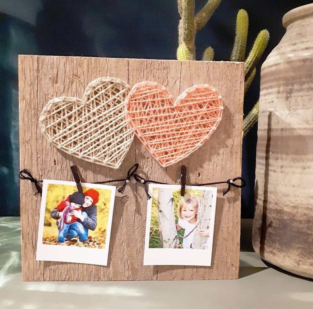 Plankje voor foto's, Ophalen of Verzenden, Nieuw, Hout