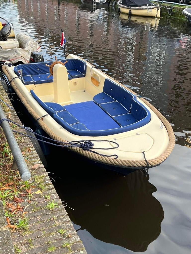 Oudhuijzer 500 sloep | Suzuki 9.9PK 4-takt | Garantie |, Watersport en Boten, Sloepen, Ophalen, Gebruikt, Tot 10 pk, 3 tot 6 meter