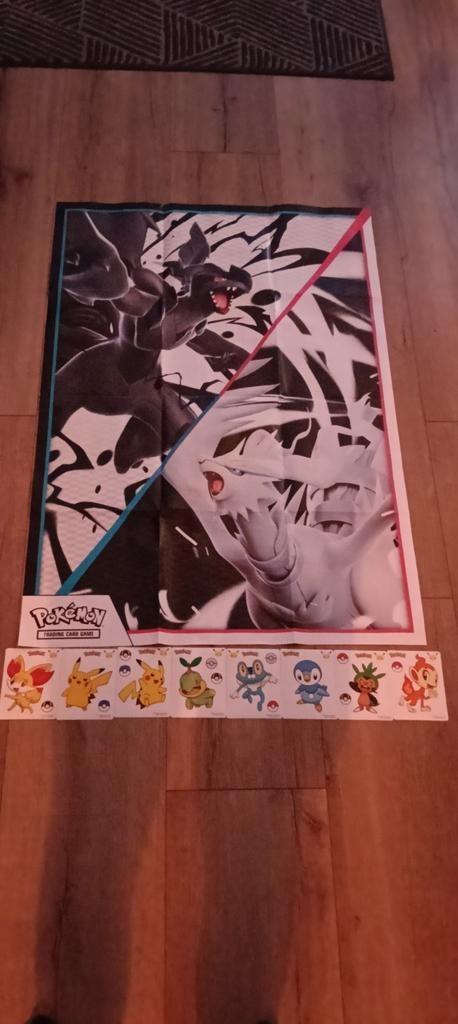 Poster white flare blackbolt McDonalds Celebrations stickers, Ophalen of Verzenden, Zo goed als nieuw, Overige typen