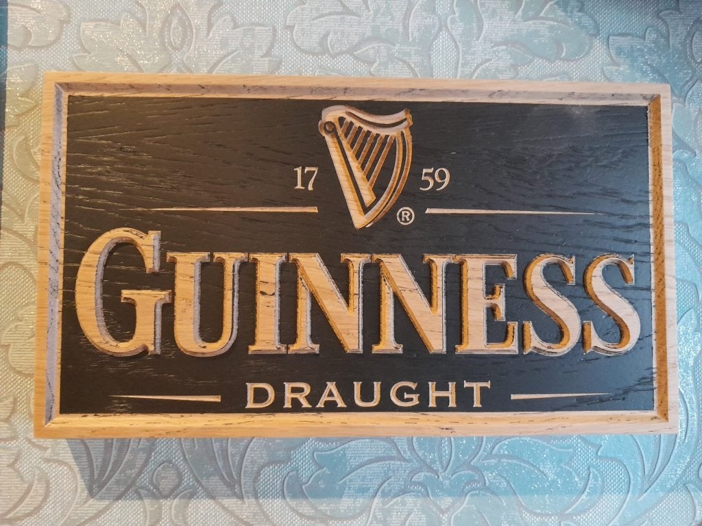 Guinness wandbord, Verzamelen, Merken en Reclamevoorwerpen, Ophalen of Verzenden, Nieuw, Reclamebord