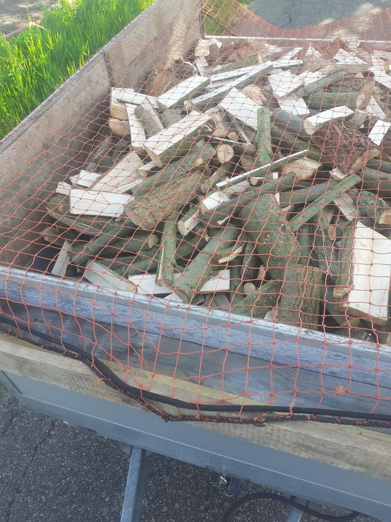 Open Haardhout Stookhout al thuisbezorgd vanaf 1 kuub, 6 m³ of meer, Verzenden, Overige houtsoorten, Blokken