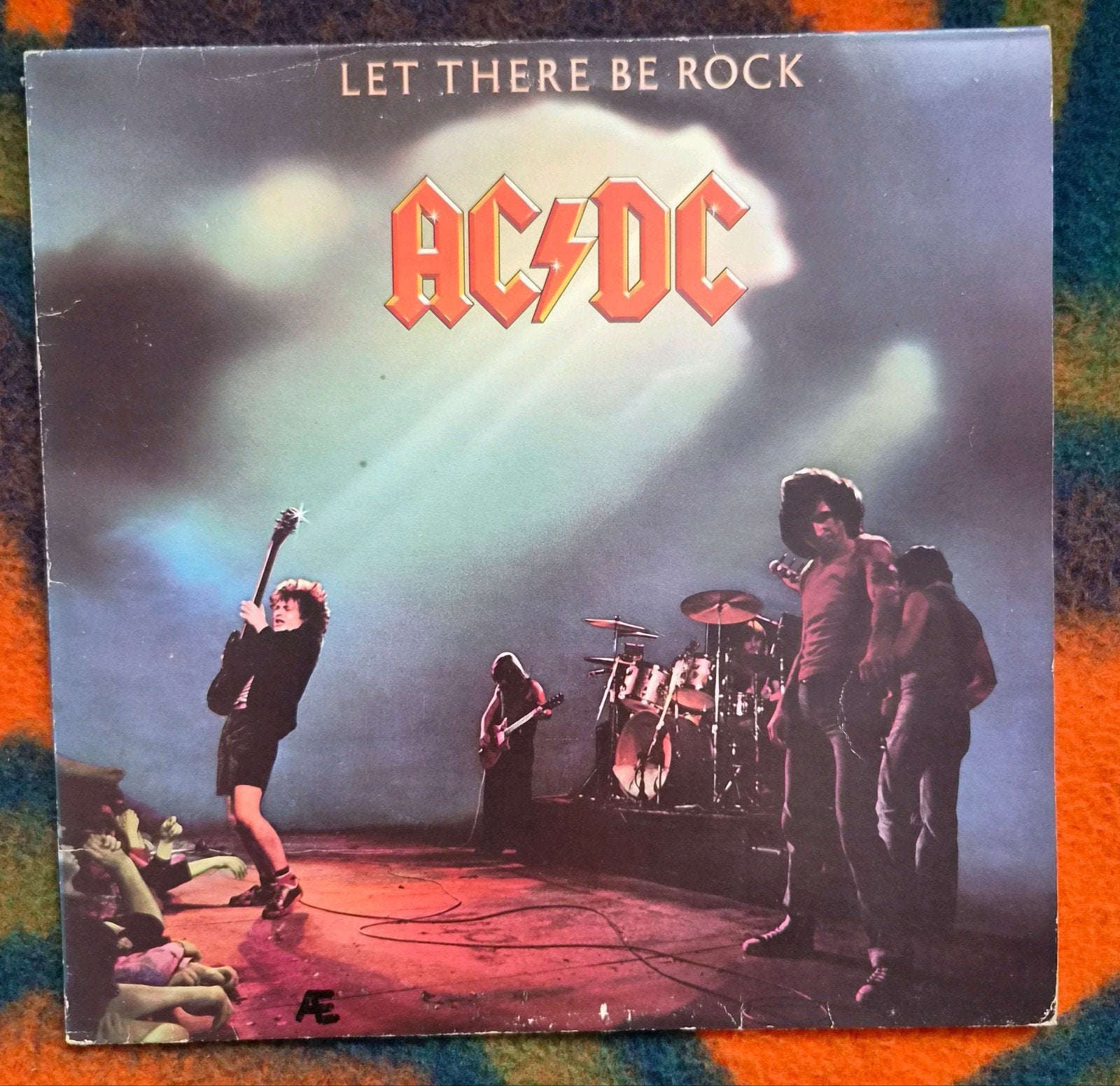 ACDC - Let There Be Rock LP (1977) - Classic Rock Vinyl, LP, Gebruikt, Hard Rock, Originele persing