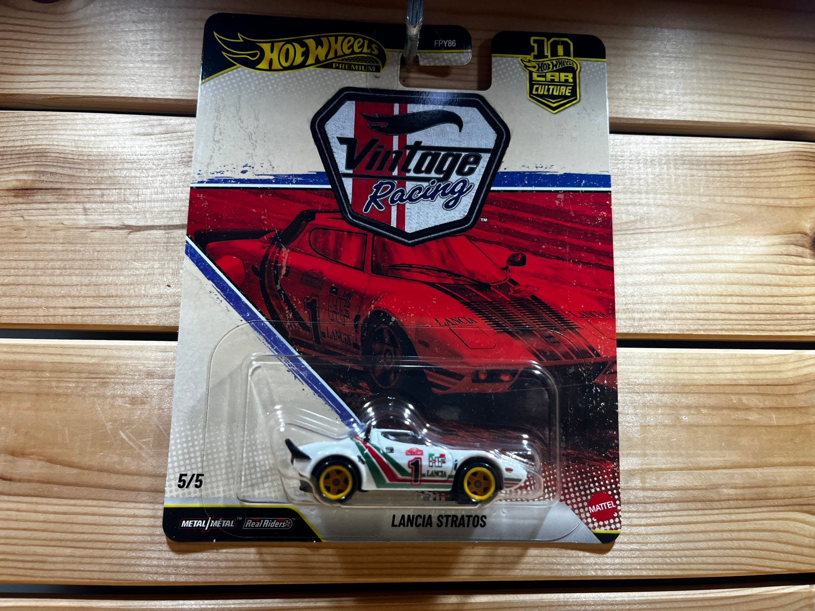 Lancia Stratos Hotwheels Vintage Racing, Ophalen of Verzenden, Nieuw, Auto