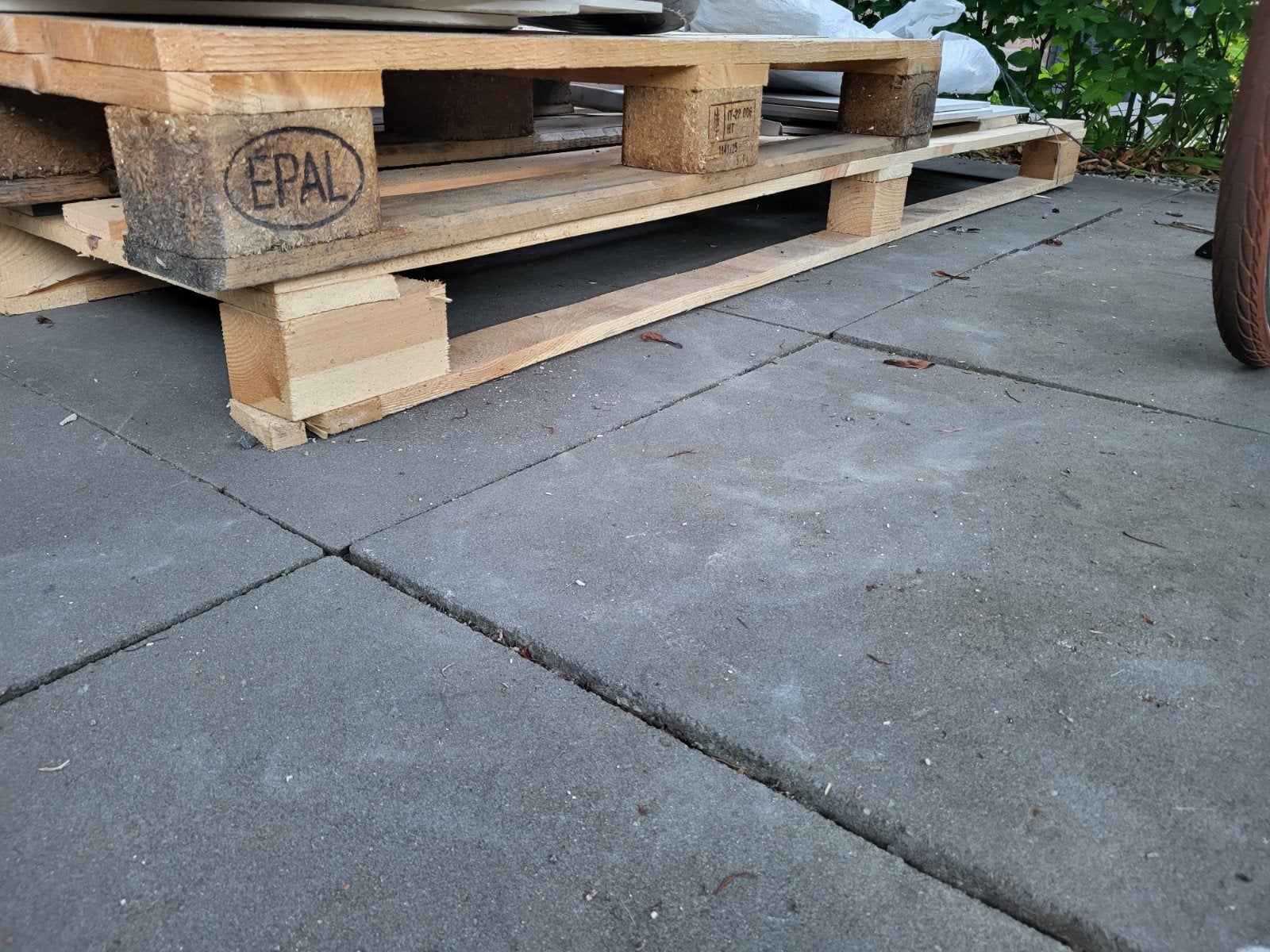 Gratis Europallet en merkloze pallet, Ophalen