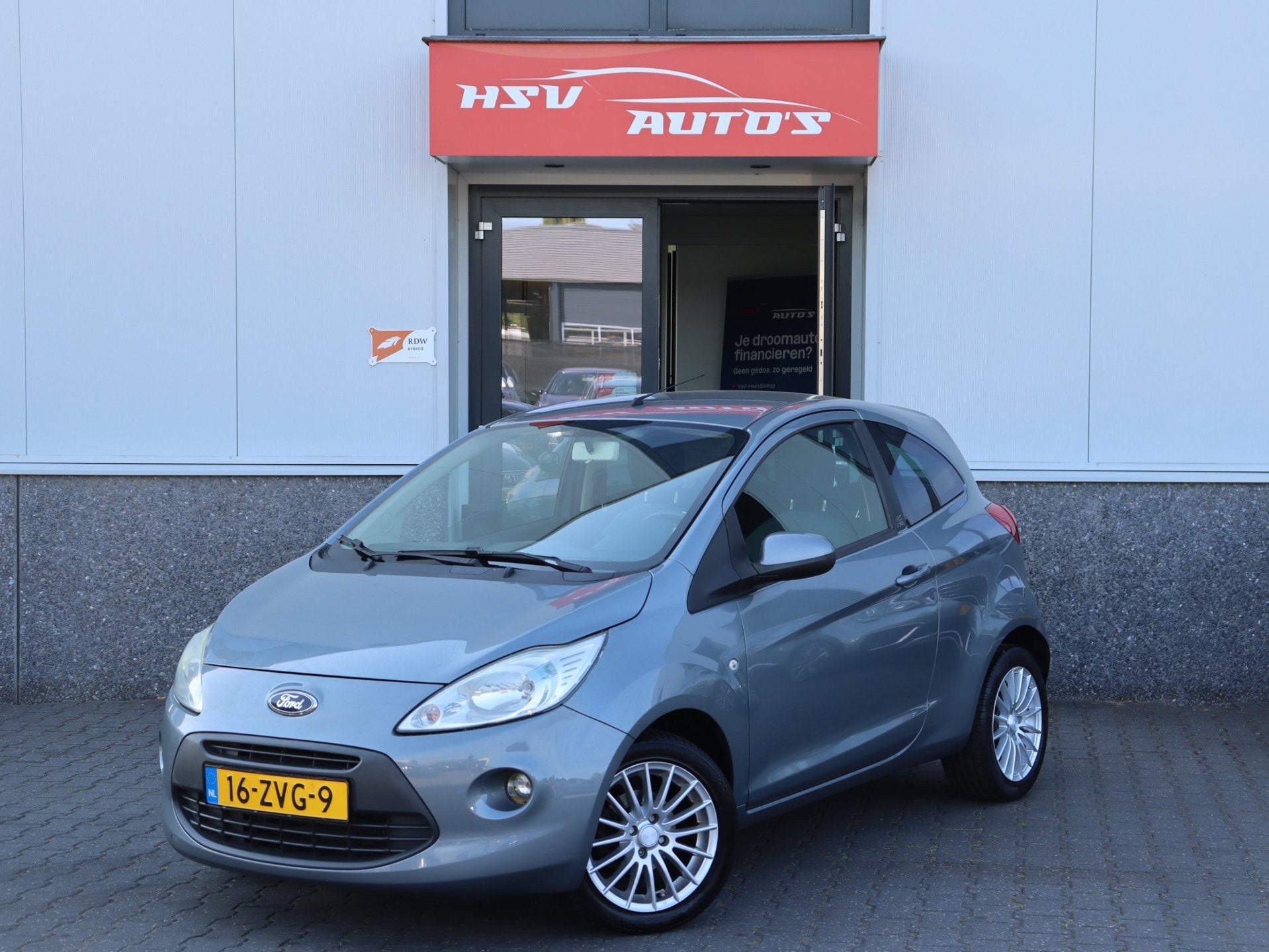 Ford Ka 1.2 Limited start/stop airco LM *138.000km*, Auto's, Ford, Voorwielaandrijving, Euro 5, Gebruikt, 1242 cc