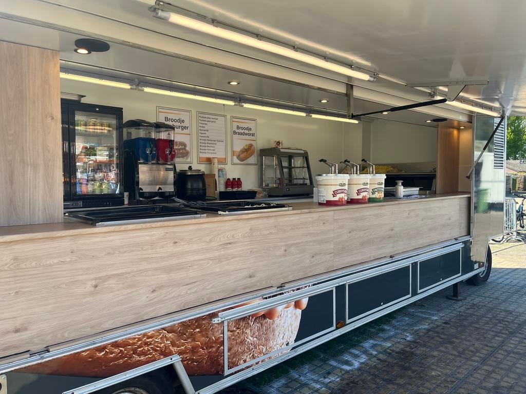 Everts Snackwagen verkoopwagen direct inzet baar, Ophalen of Verzenden