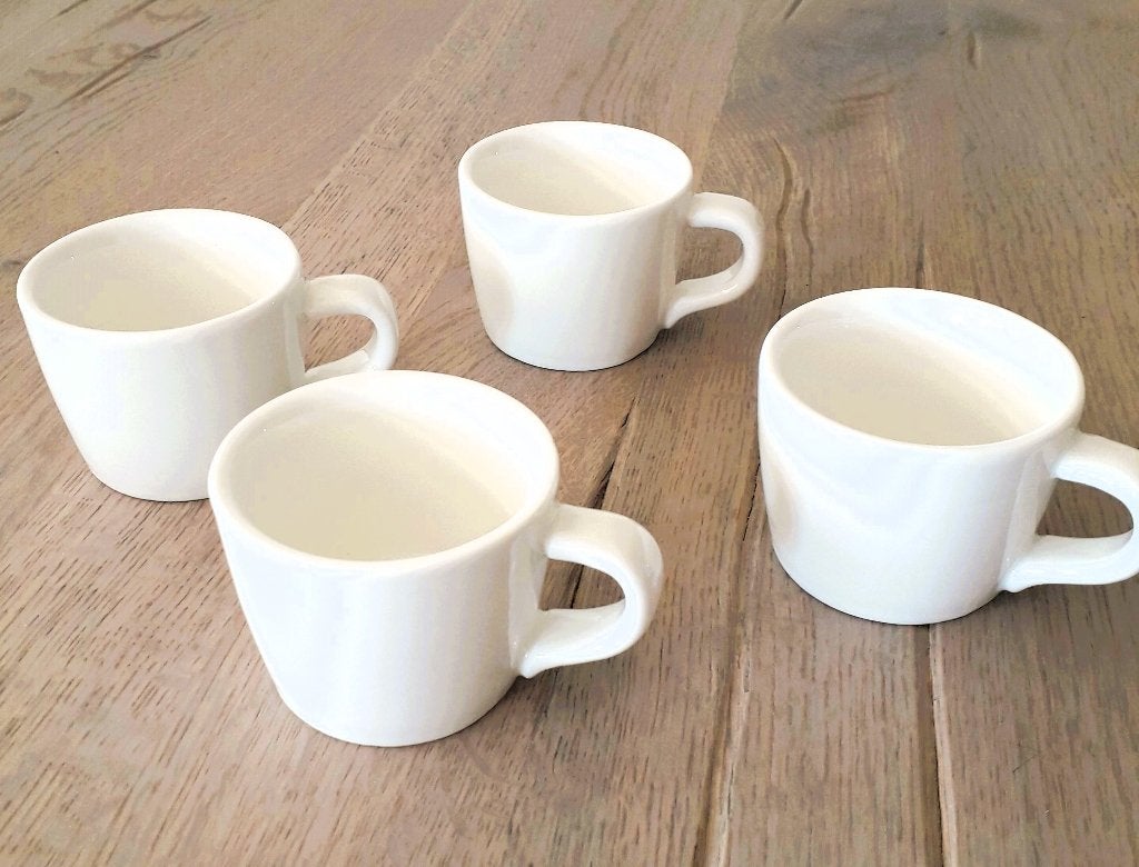 Espresso kopjes Piet Stockmans, Ophalen, Zo goed als nieuw, Overige stijlen, Kop(pen) en/of Schotel(s)