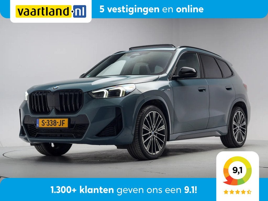 BMW X1 sDrive18i 136pk M-Sport Aut.[ Pano Leder Stoelverwarm, Auto's, 136 pk, Gebruikt, Bedrijf, 3 cilinders
