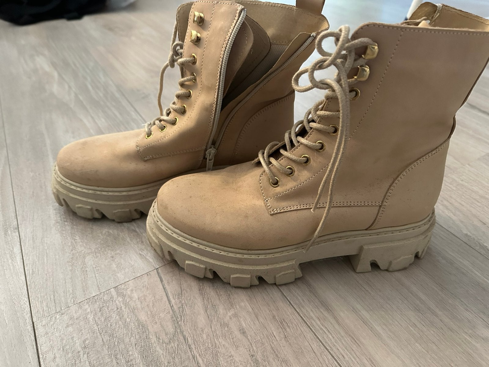 Boots 38 beige, Verzenden, Beige, Lage of Enkellaarzen, Nieuw