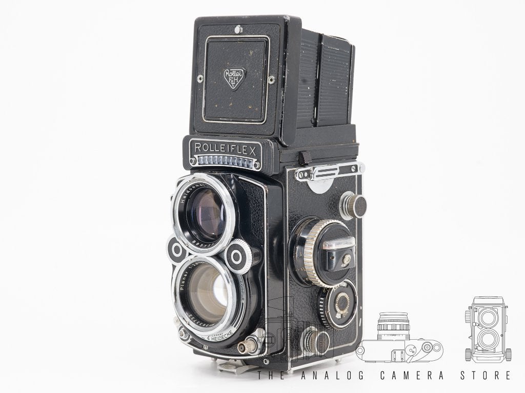 Rolleiflex 2.8F, Gebruikt, Spiegelreflex, Ophalen of Verzenden, Overige Merken