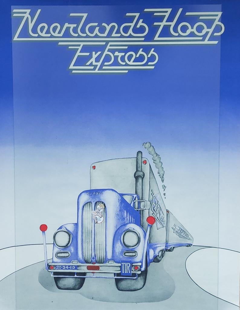 Affiche Neerlands Hoop tour 1974, Ophalen