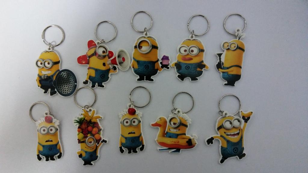 Minions verschrikkelijke Ikke tekenfilm sleutelhanger hanger, Ophalen of Verzenden, Overige figuren, Zo goed als nieuw, Beeldje of Figuurtje