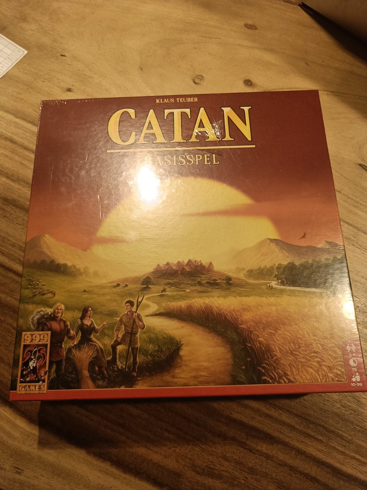 Catan Basisspel - Nieuw in Seal, Drie of vier spelers, Ophalen of Verzenden, Nieuw, 999 Games