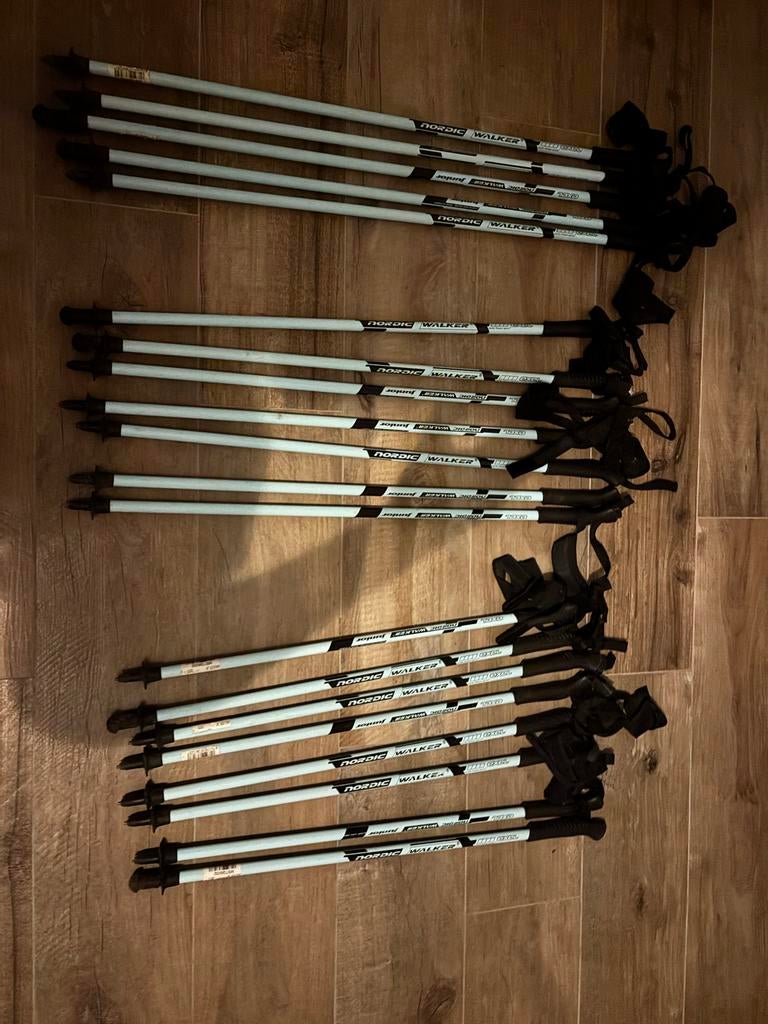 Nordic Walking Kinderstokken 70, 80, 90 cm - Diverse Maten, Sport en Fitness, Ophalen, Gebruikt, Wandelstok