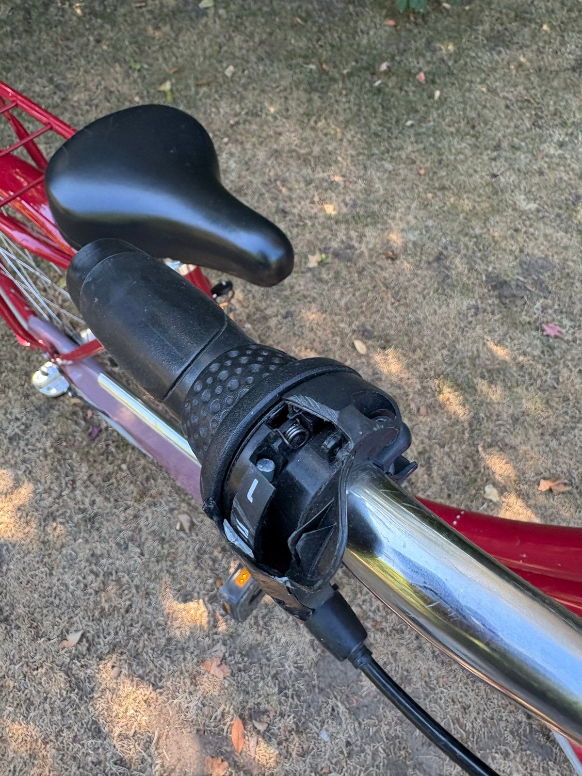 Cortina Transport U4 Meidenfiets 24 inch - Rood, Ophalen, Gebruikt, 24 inch, Versnellingen