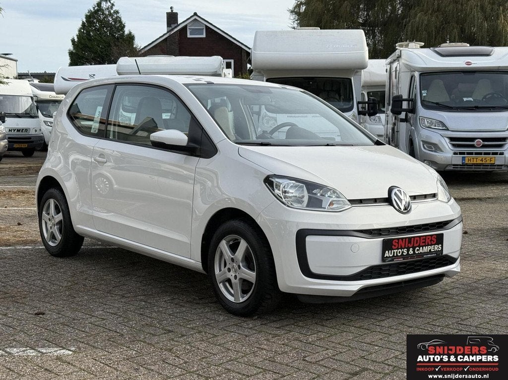 Volkswagen Up! in prima staat 6 maanden garantie, Voorwielaandrijving, Stof, Gebruikt, Start-stop-systeem