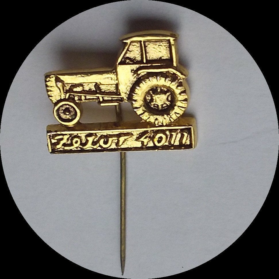 ZETOR 4011.tractor speldje, Ophalen of Verzenden, Zo goed als nieuw, Transport, Speldje of Pin