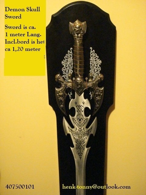 T.k.a. Demon Skul Sword, Ophalen, Landmacht, Azië, Zwaard of Sabel