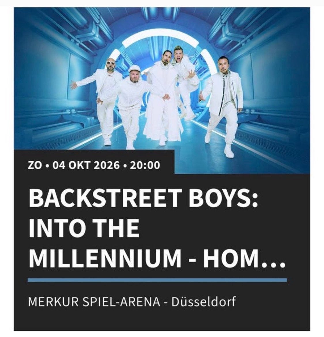 Backstreet Boys Dusseldorf zo 4 oktober 20:00, Tickets en Kaartjes, Twee personen