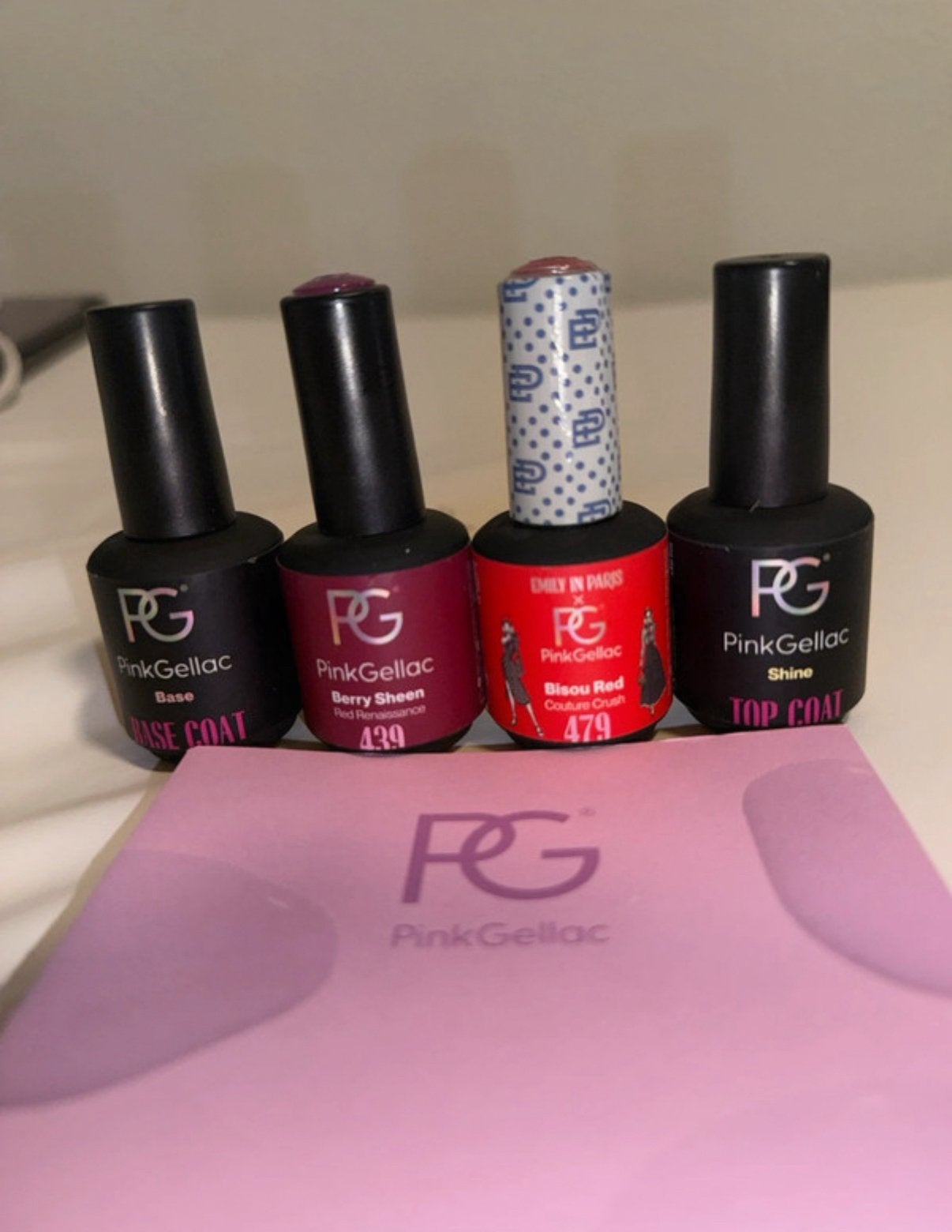 Gellak, Ophalen of Verzenden, Zo goed als nieuw, Roze, Handen en Nagels