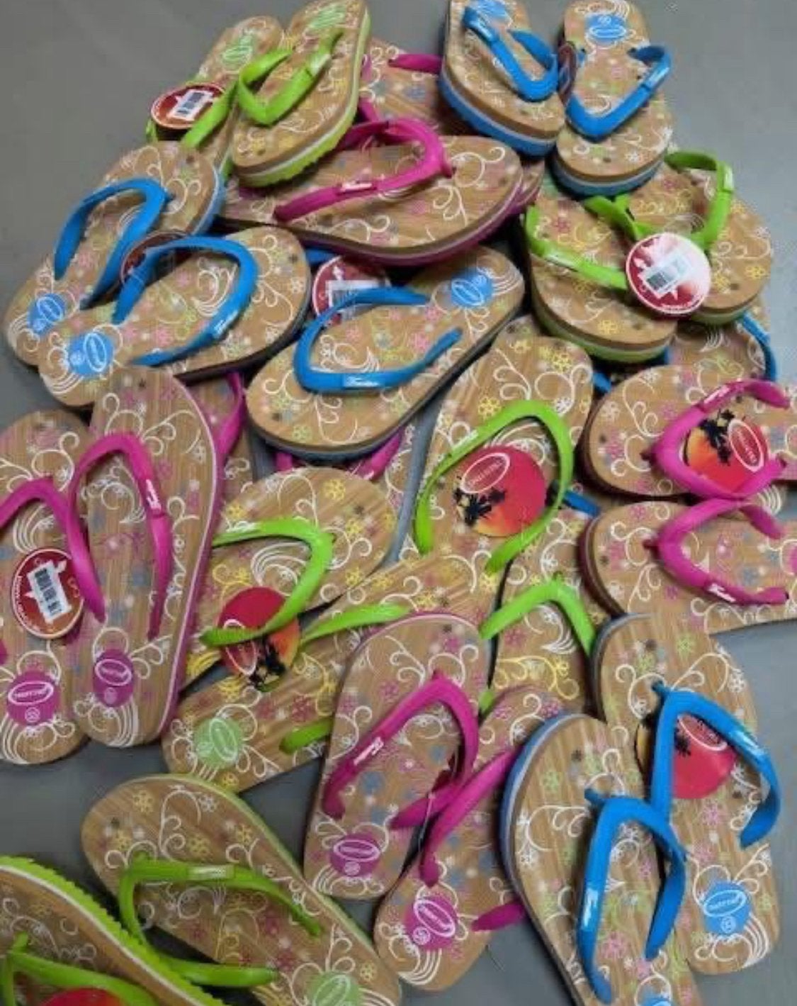Partij slippers 40 paar, Ophalen, Nieuw, Meisje, Schoentjes