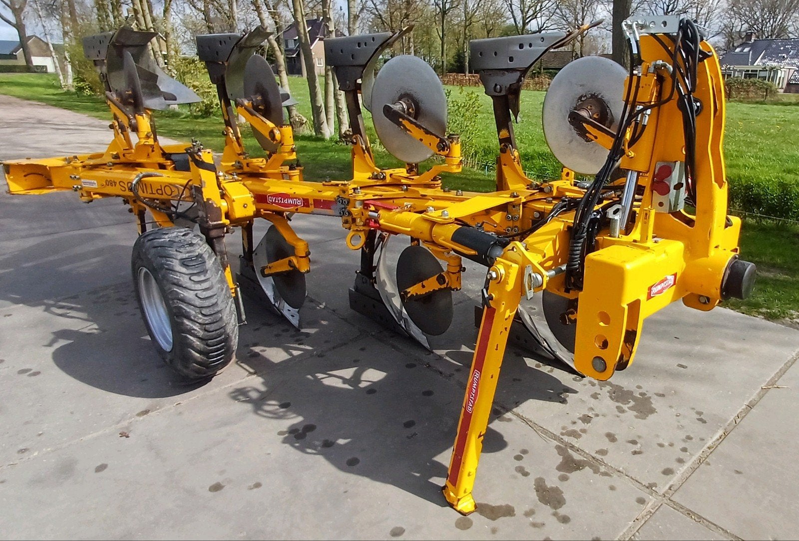 Rumpstad Optimus 480 vario ploeg. BJ 2018, Ophalen