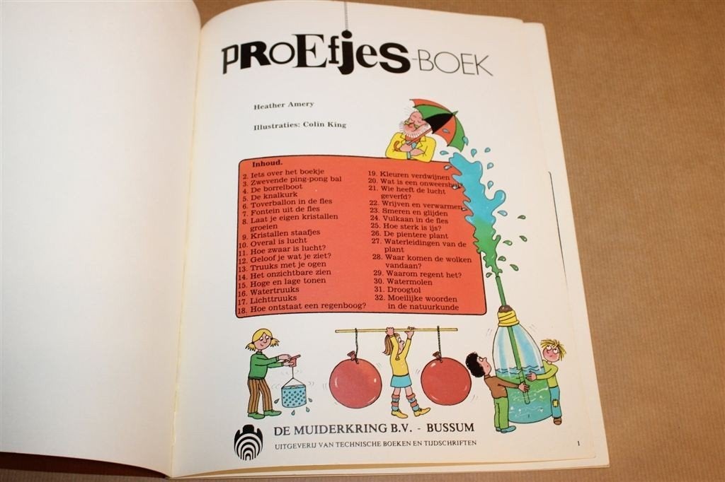 Proefjesboek — 29 Veilige Natuurproefjes, 1981, Ophalen of Verzenden, Gelezen