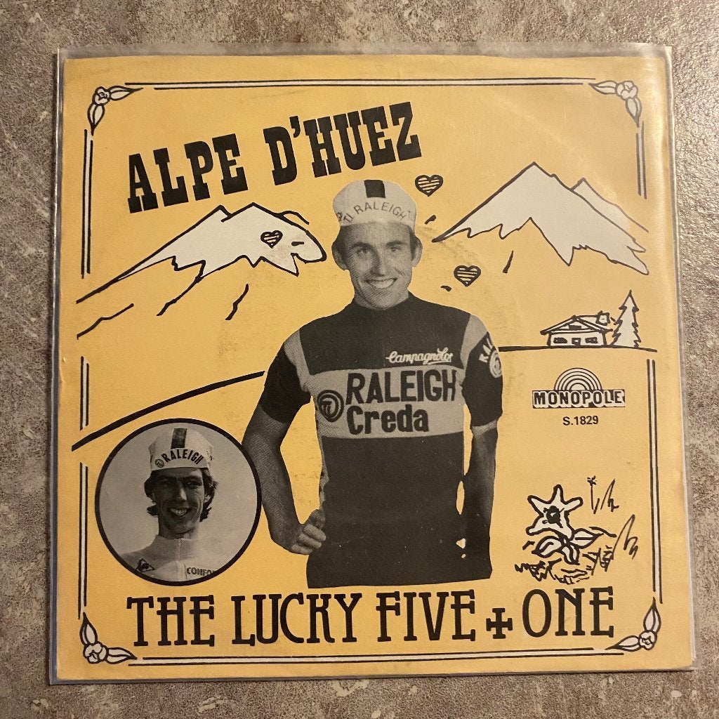 Piraat The Lucky Five + One: Alpe D'Huez, Cd's en Dvd's, Vinyl Singles, 7 inch, Ophalen of Verzenden, Zo goed als nieuw, Overige typen