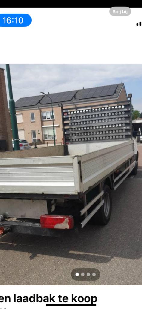 Openlaadbak, Ophalen of Verzenden, Zo goed als nieuw, Overige typen, Minder dan 2 meter