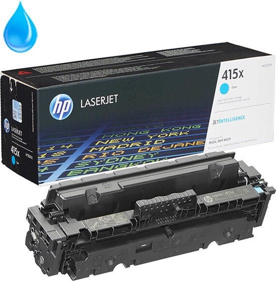 HP 415X Toner - Cyaan, Ophalen of Verzenden, Nieuw, Toner, HP