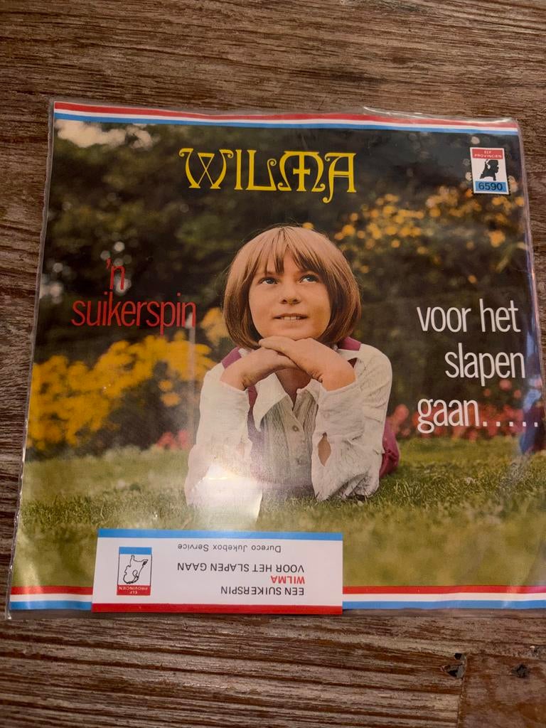 Wilma - Voor Het Slapen Gaan / 'n Suikerspin, Cd's en Dvd's, Vinyl | Nederlandstalig, Gebruikt, 7 inch, Levenslied of Smartlap