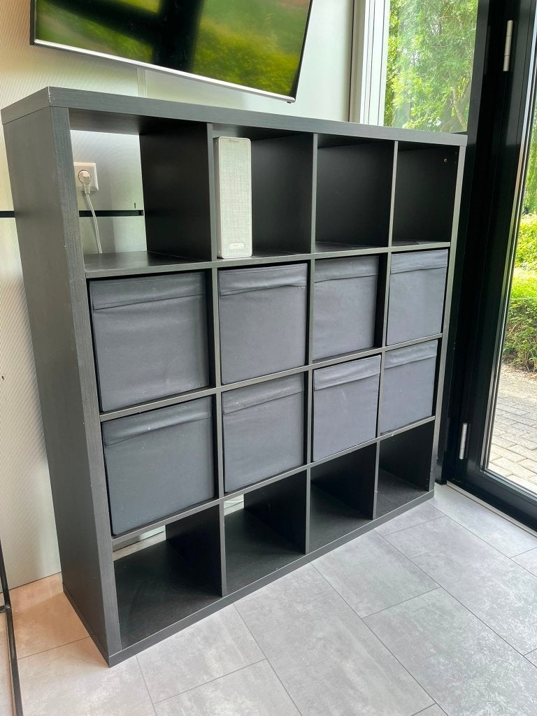 KALLAX ikea kast 16 vakken, Huis en Inrichting, Ophalen, Gebruikt, 200 cm of meer, 150 tot 200 cm