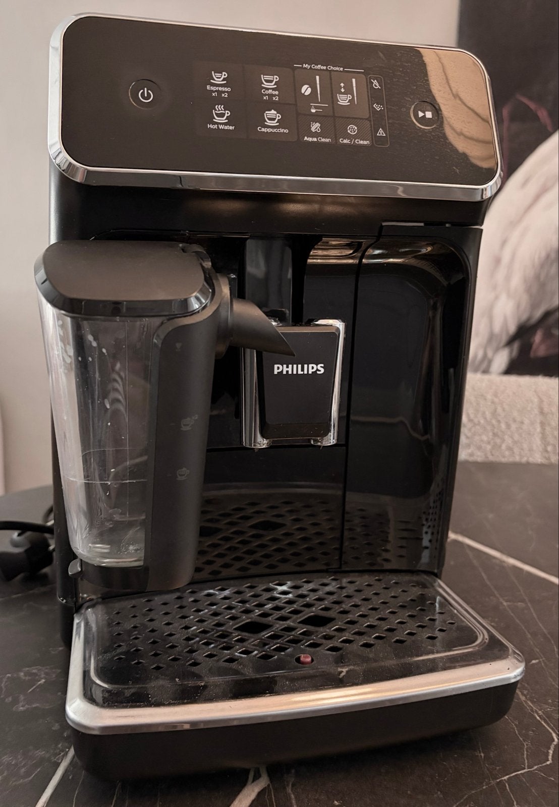 Philips Koffiebonen Machine met Melkopschuimer, Witgoed en Apparatuur, Koffiezetapparaten, Ophalen, Afneembaar waterreservoir