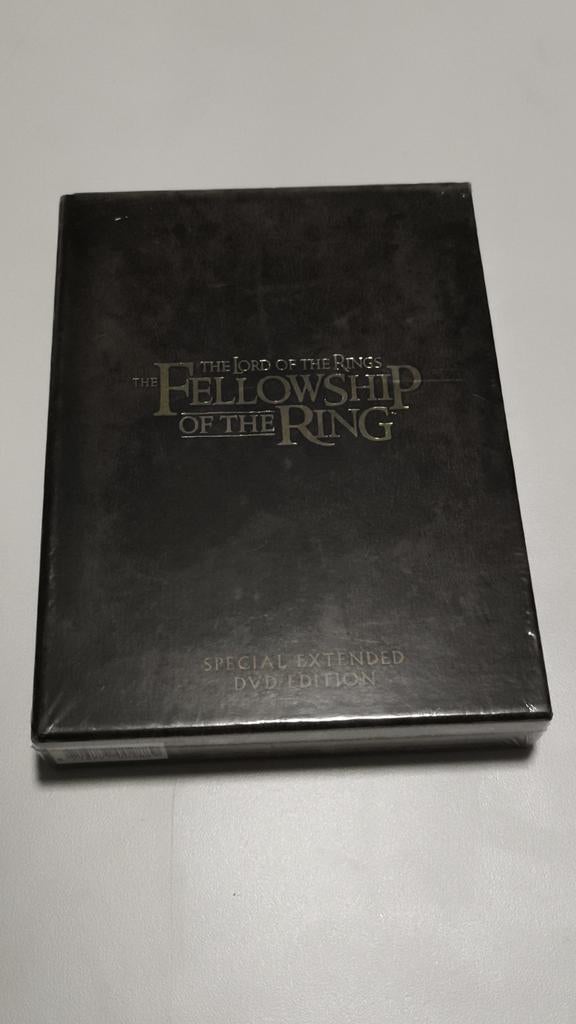 Lord of the rings, The fellowship of the ring. Dvd box, Vanaf 12 jaar, Ophalen, Zo goed als nieuw