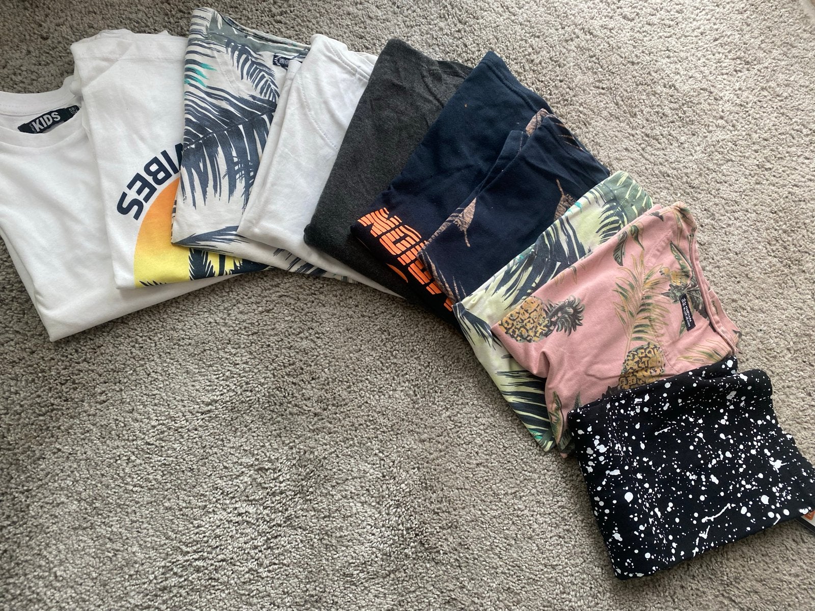 Jongens T-shirts en shirts maat 110-116 (3x nieuw), Ophalen of Verzenden, Gebruikt, Maat 110