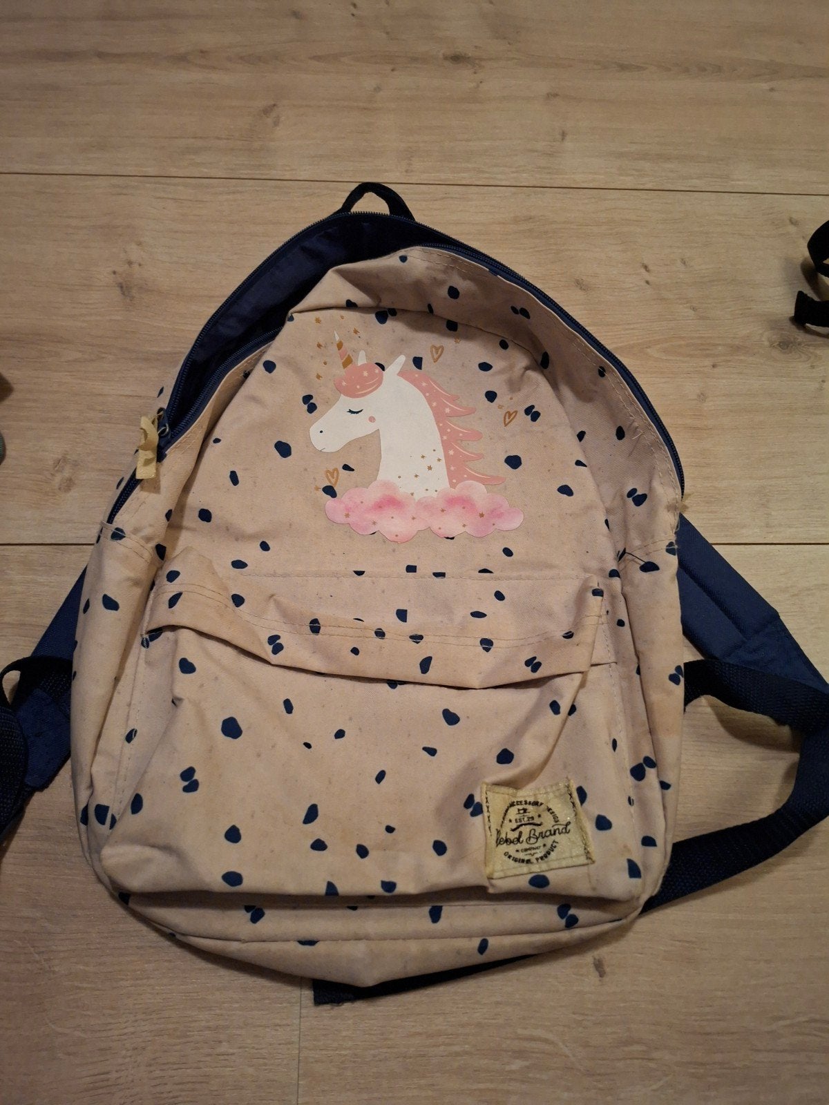 Leuke kinderrugzak met eenhoornprint, Gebruikt, 25 tot 40 cm, 30 tot 45 cm, Ophalen