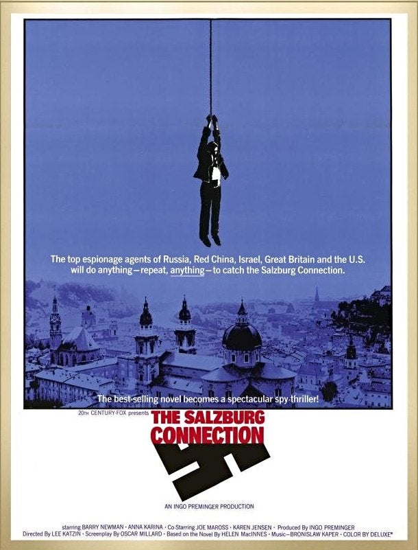 The Salzburg Connection (1972) DVD Barry Newman - Classic, 1960 tot 1980, Gebruikt, Alle leeftijden, Ophalen of Verzenden