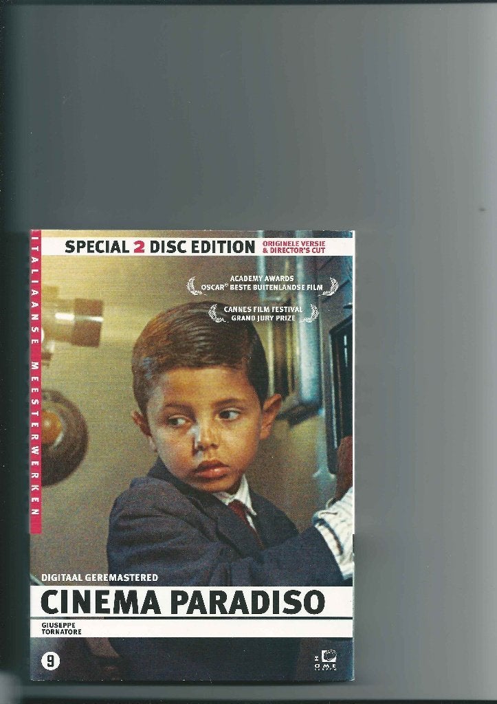 Cinema Paradiso (1988) (2 dvd), Vanaf 9 jaar, Ophalen of Verzenden, 1980 tot 2000, Zo goed als nieuw