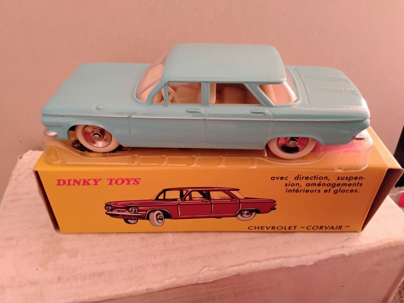 DINKY  TOYS  ATLAS   CHEVROLET " CORVAIR"   NO 552, Ophalen of Verzenden, Auto, Dinky Toys