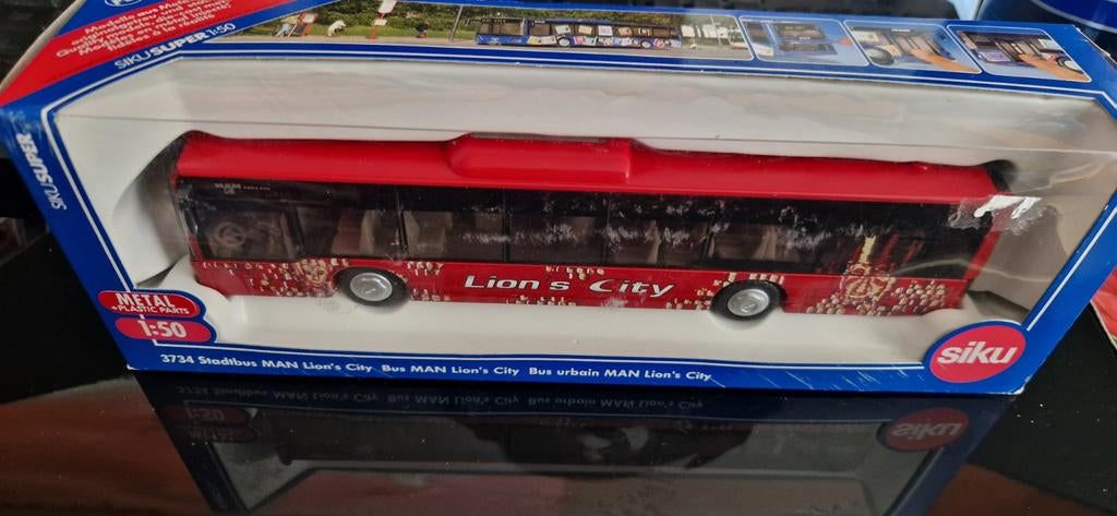 Siku Super 1:50 MAN Lion's City Stadsbus - Nieuw in doos, Overige merken, 1:32 tot 1:50, Overige typen, Nieuw