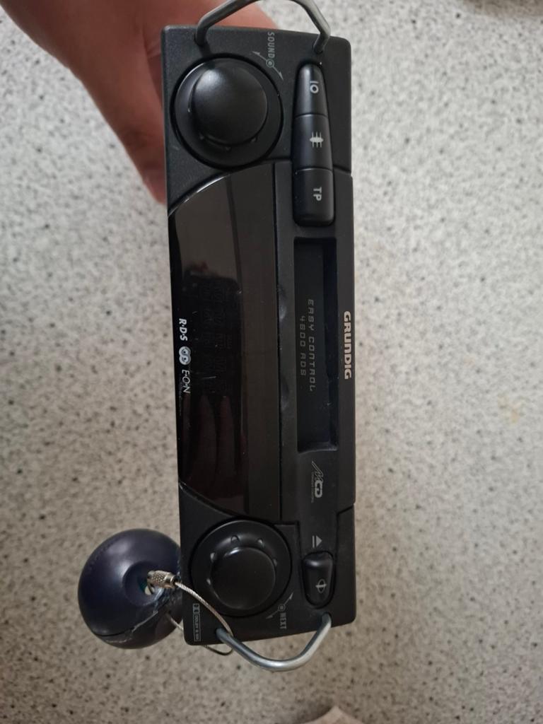 Grundig EC 4600 RDS Autoradio - Vintage Model, Ophalen of Verzenden, Gebruikt