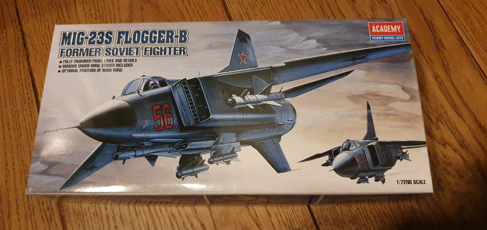 Academy MiG-23S Flogger-B Modelvliegtuig 1:72, Ophalen of Verzenden, Nieuw, 1:72 tot 1:144, Overige merken