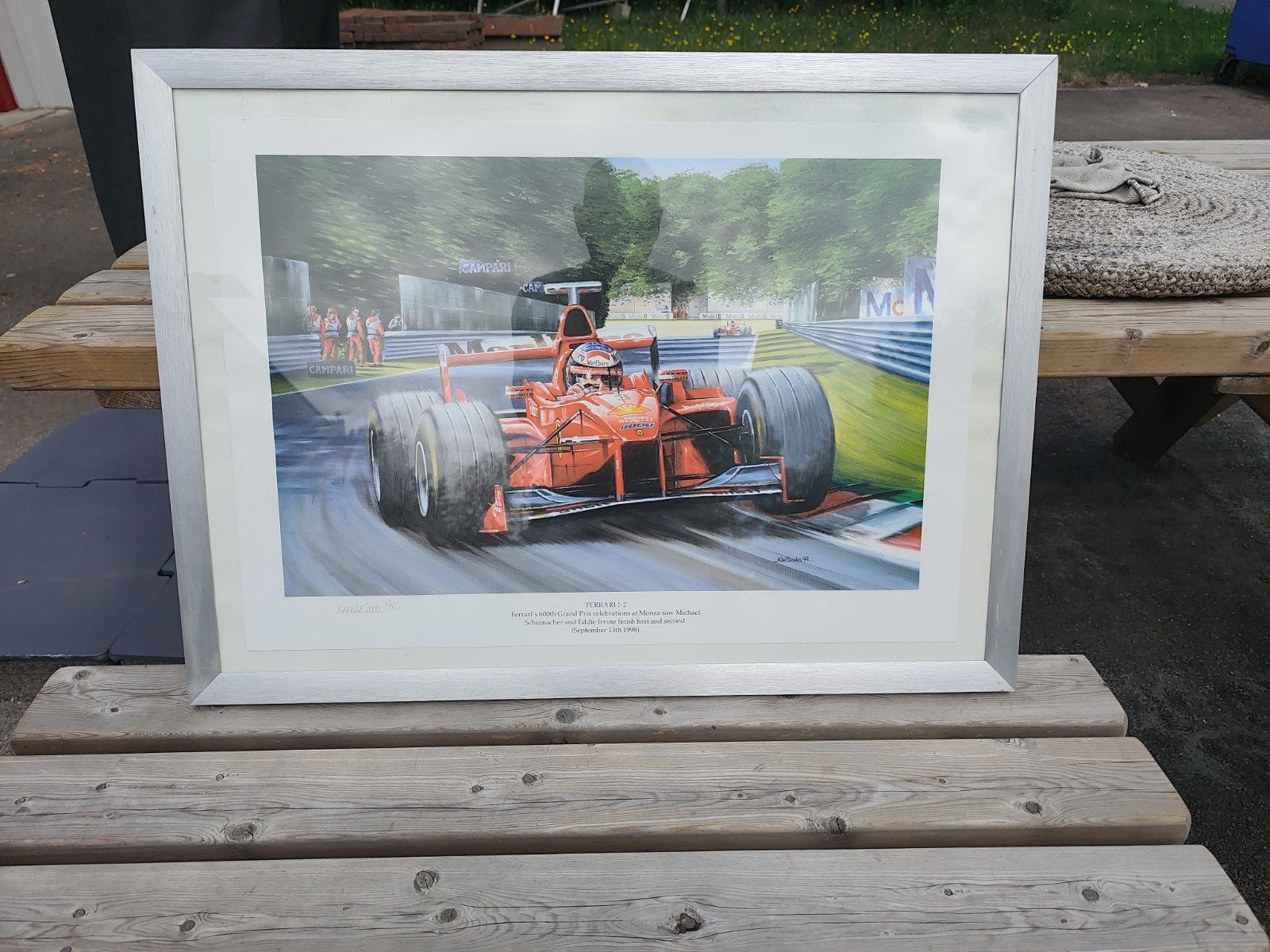 Ferrari 1-2 Monza 1998 Schumacher Irvine Limited Edition, Ophalen of Verzenden