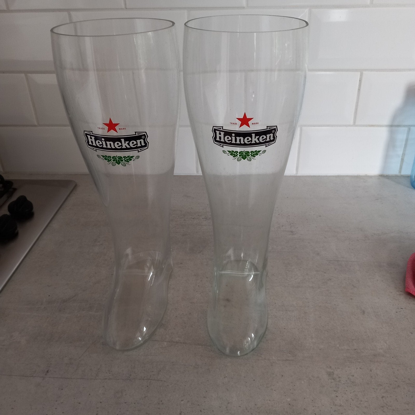 bier glazen, Verzamelen, Ophalen, Flesje(s), Overige merken