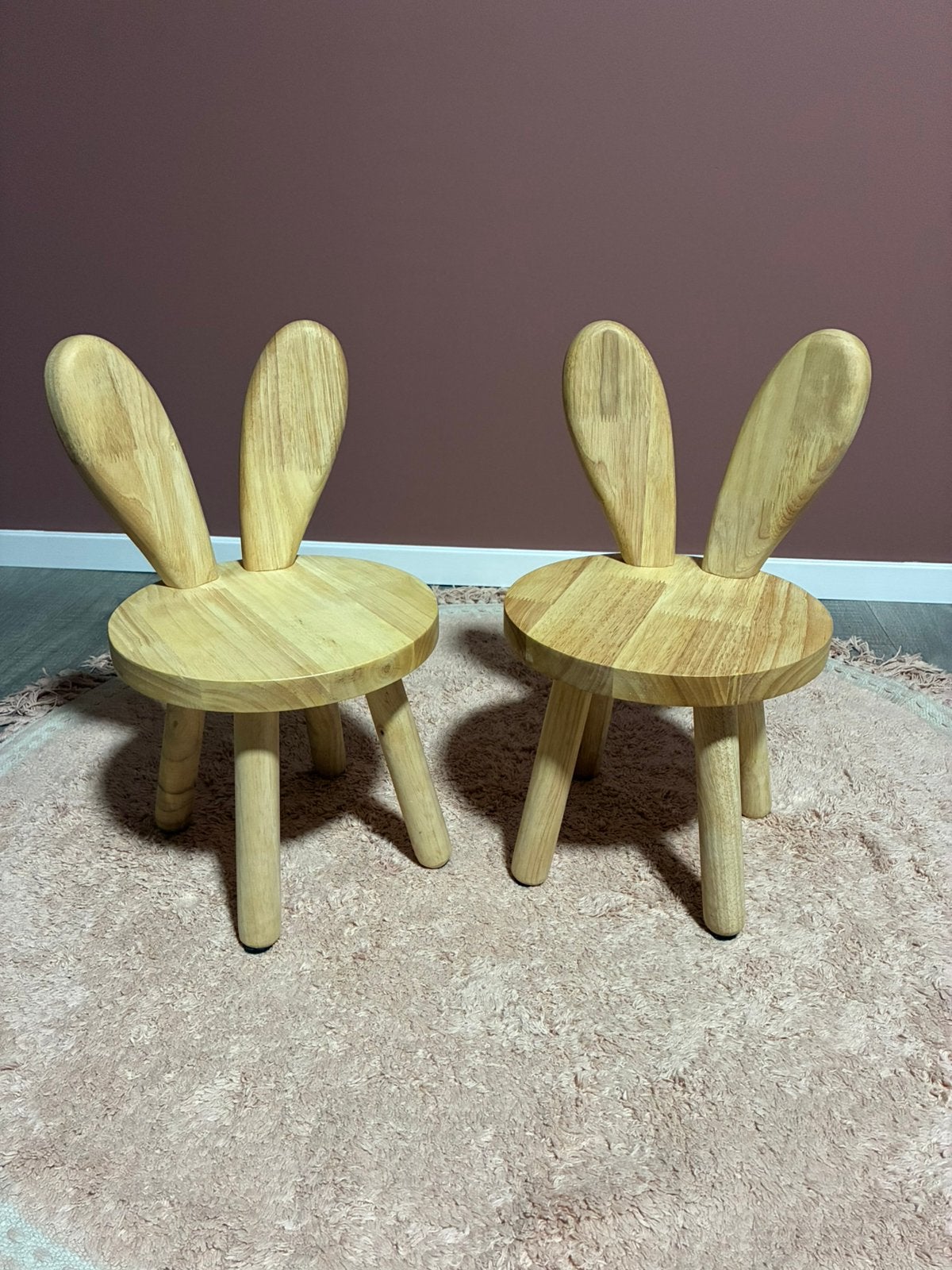 Leuke kinder stoeltjes konijnen, Ophalen, Zo goed als nieuw, Stoel(en)